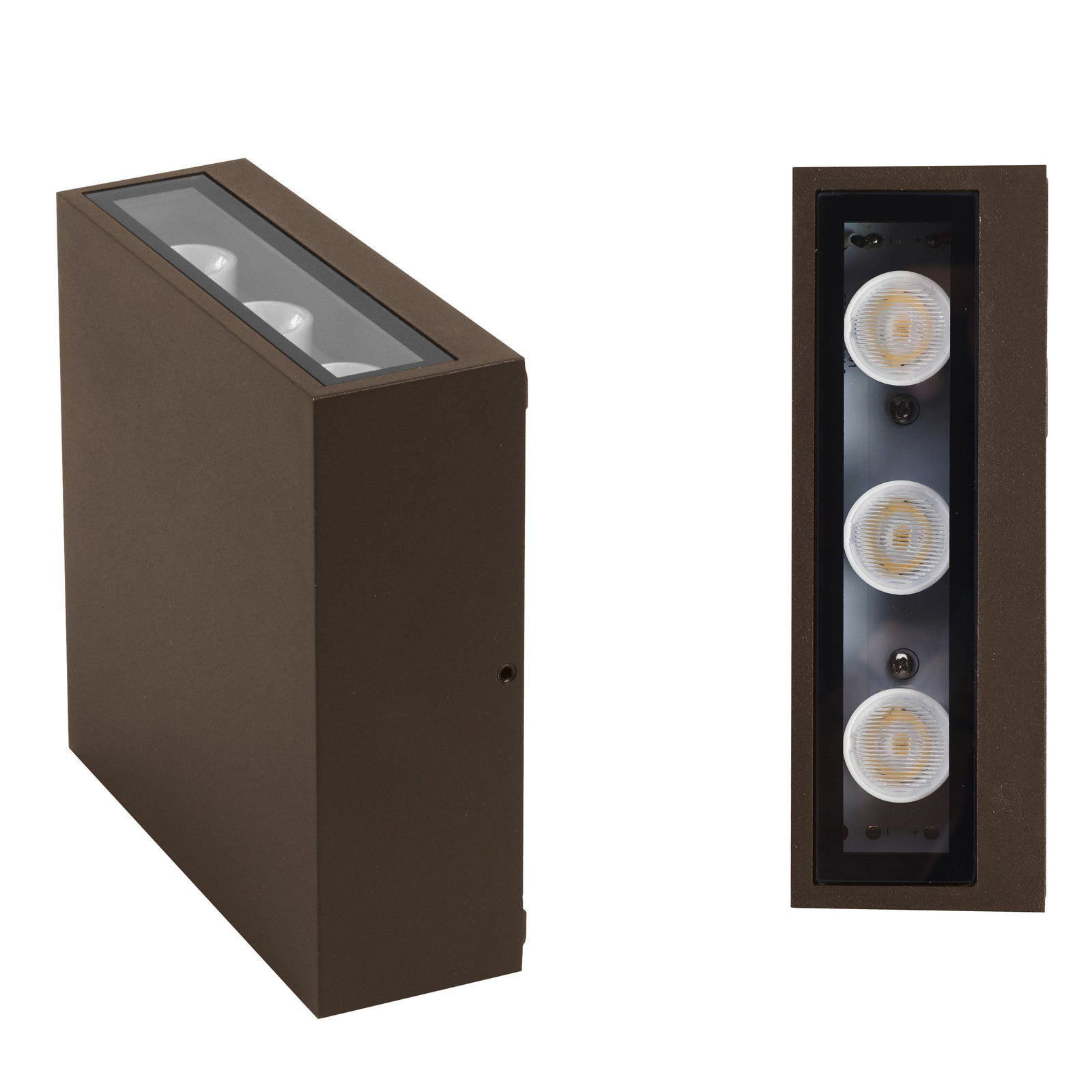 Cela Outdoor Up/Down LED Wall LIght — Bronze