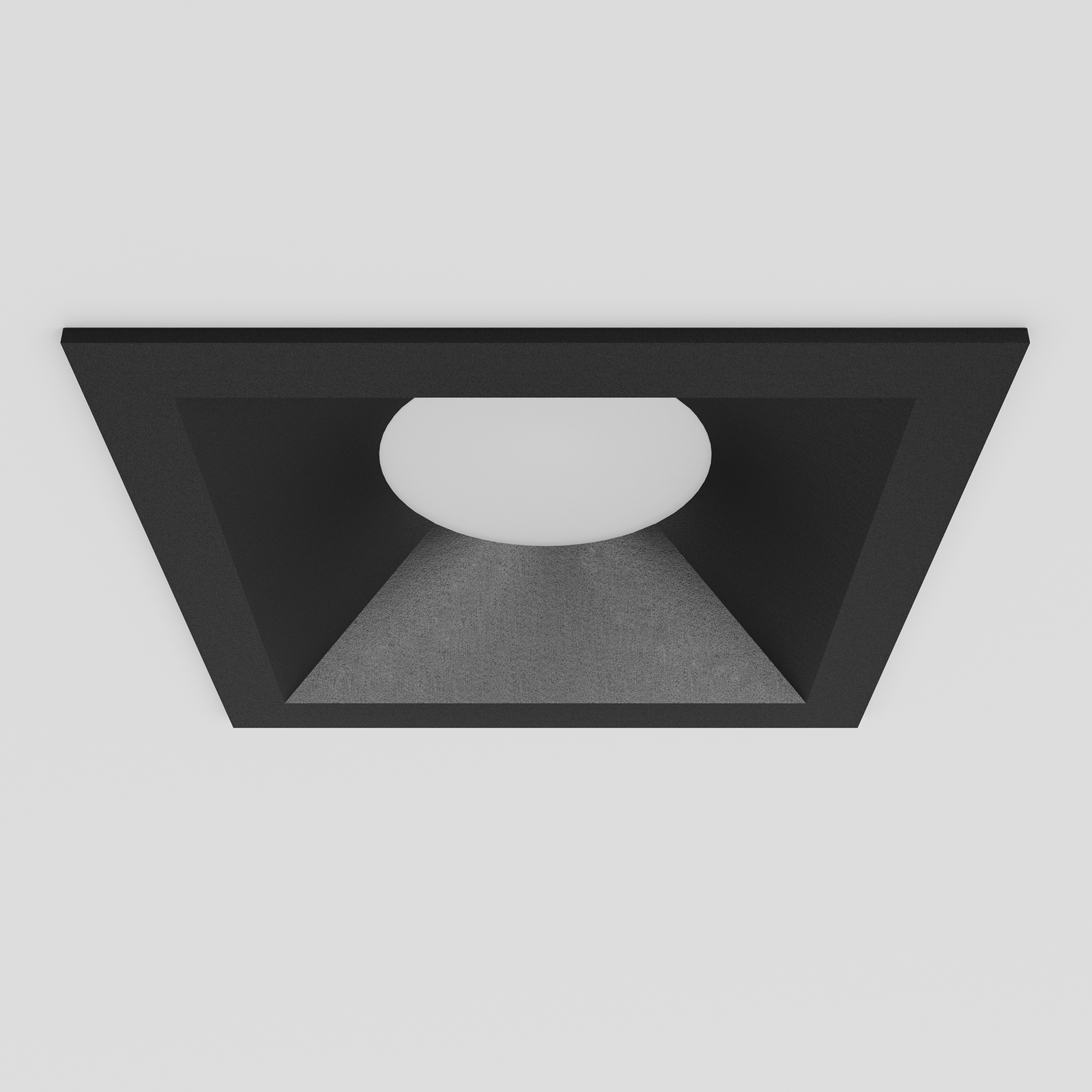 Libra LED 3'' Square Trim Downlight 12W — Black