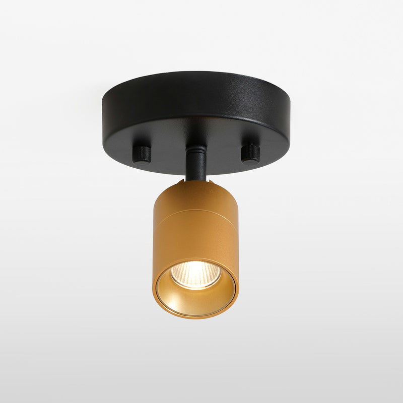 Shura Spot Light — Black And Brass