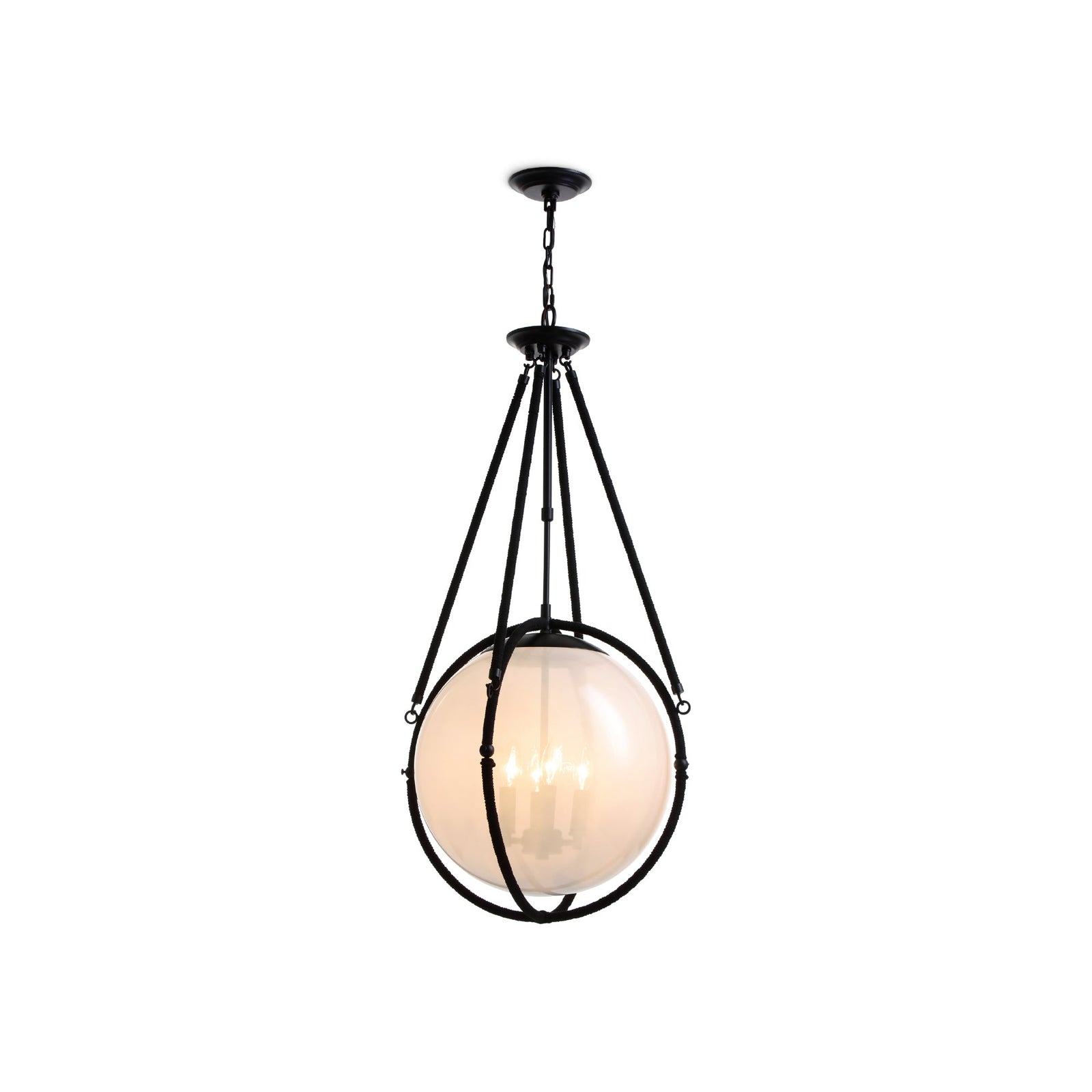 Voyager 4 Light Pendant — Matte Black