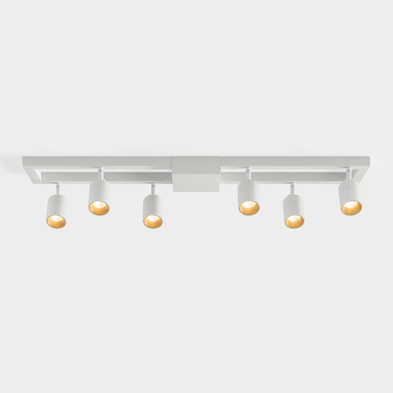 Shura 6 Head Square Track — White