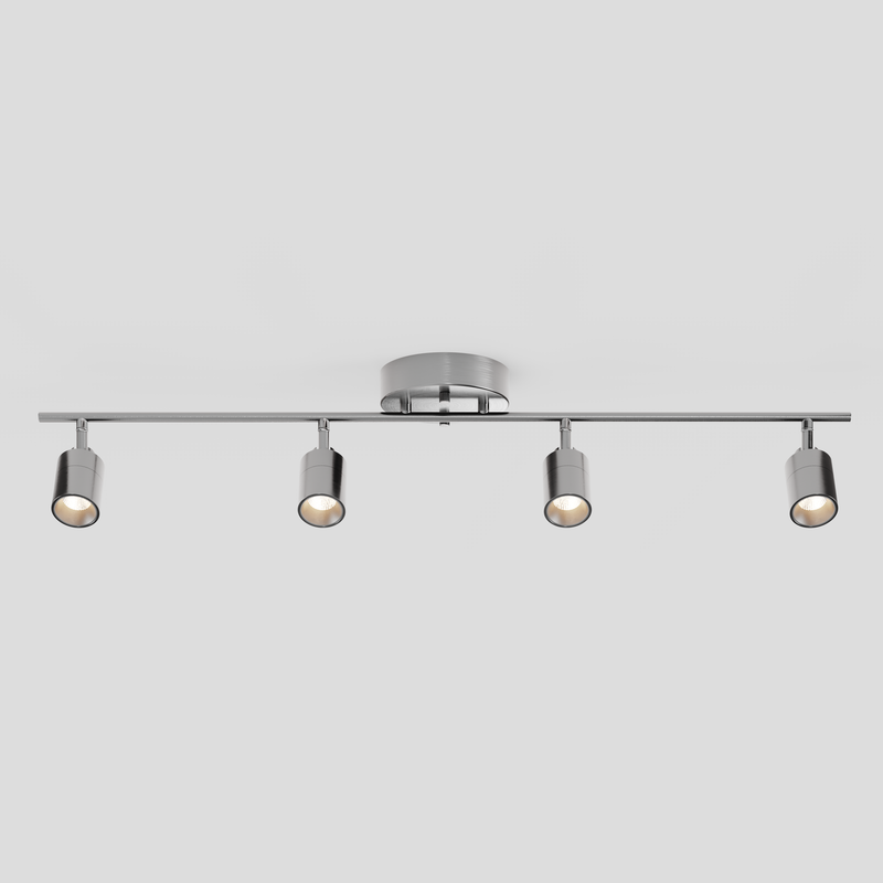 Shura 4 Head Track Light — Brushed Nickel