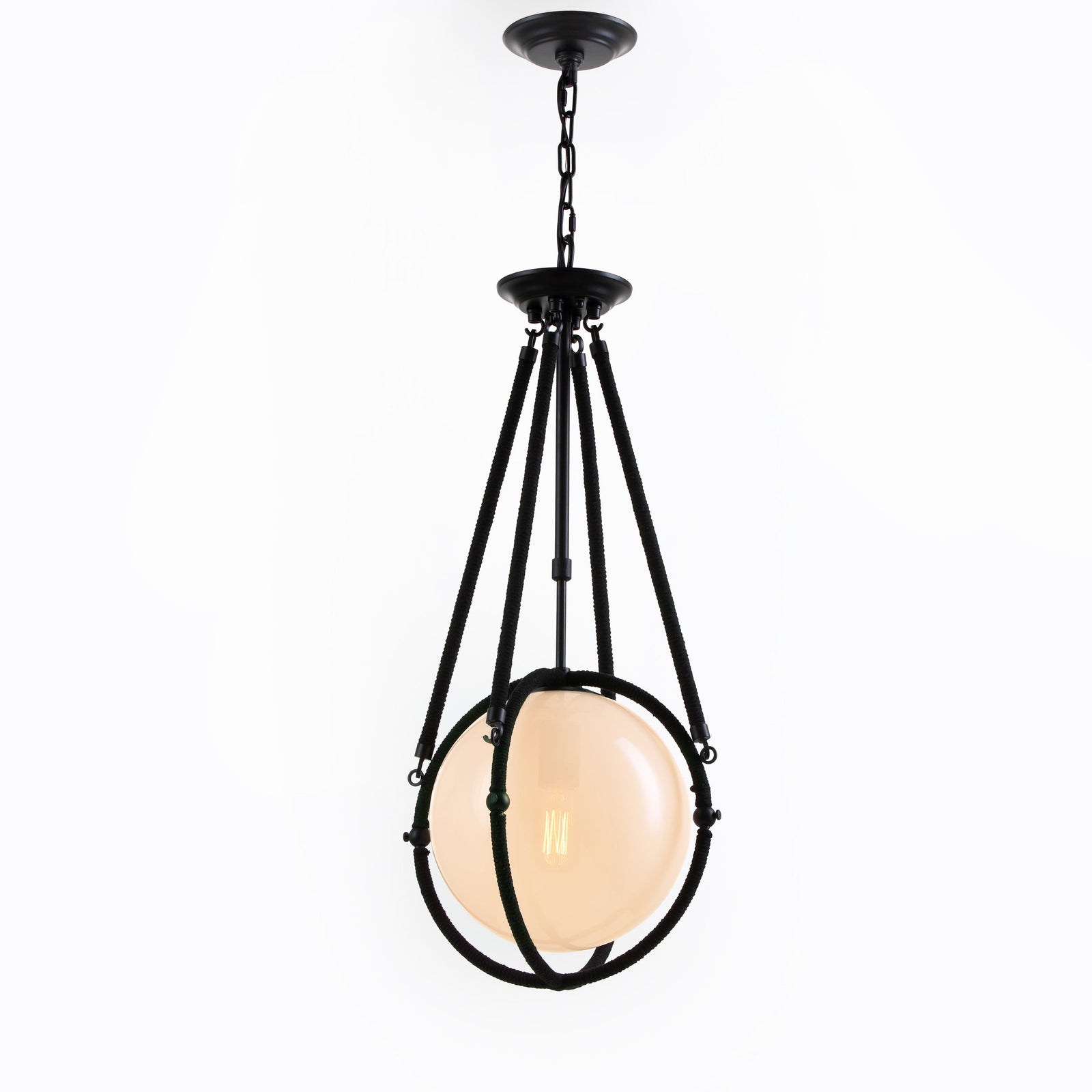 Voyager 1 Light Pendant — Matte Black