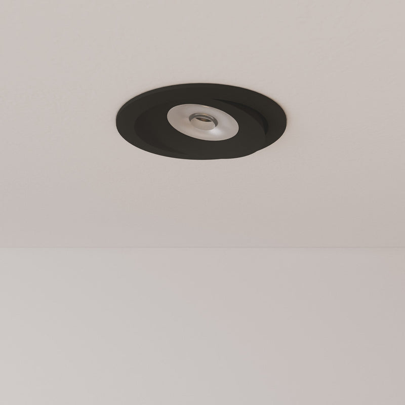 Libra LED 3'' Round Gimbal Downlight 14W — Black