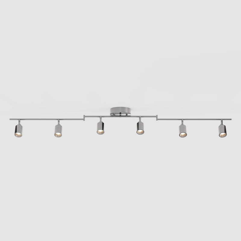 Shura 6 Head Swivel — Brushed Nickel