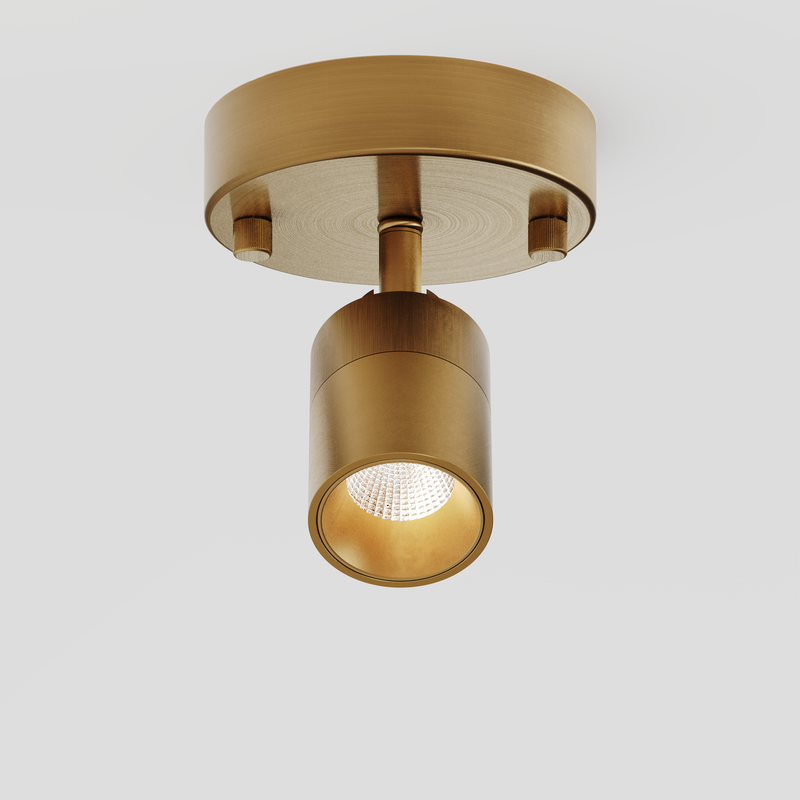 Shura Spot Light — Antique Brass