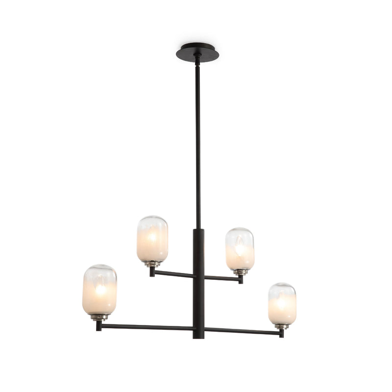 Seren 4 Light Pendant — Matte Black