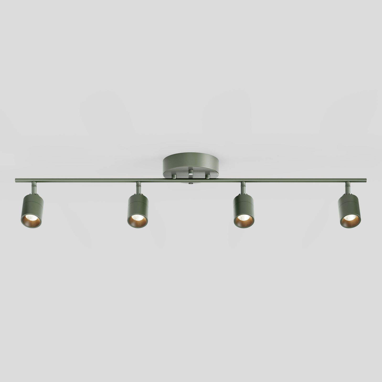 Shura 4 Head Track Light — Matte Dark Olive / 3000K