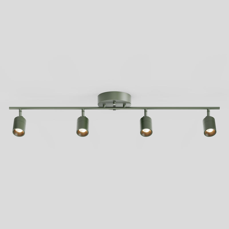 Shura 4 Head Track Light — Matte Dark Olive