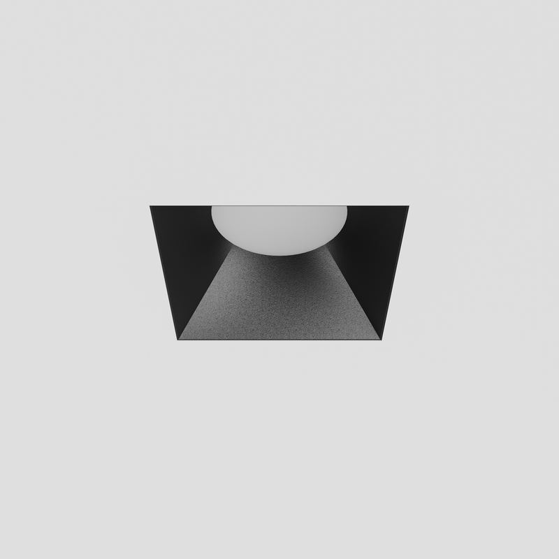 Libra LED 2'' Square Trimless Downlight 14W — Black