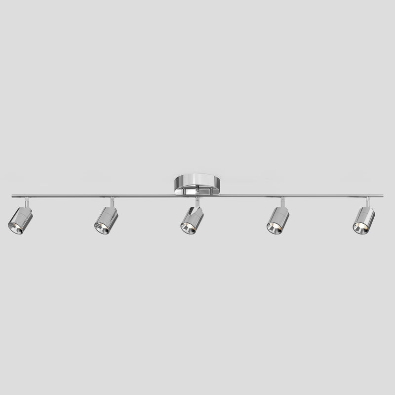 Shura 5 Head Track Light — Chrome
