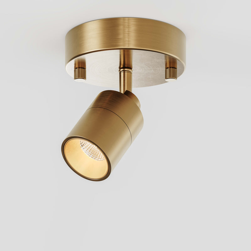 Shura Spot Light — Brushed Brass