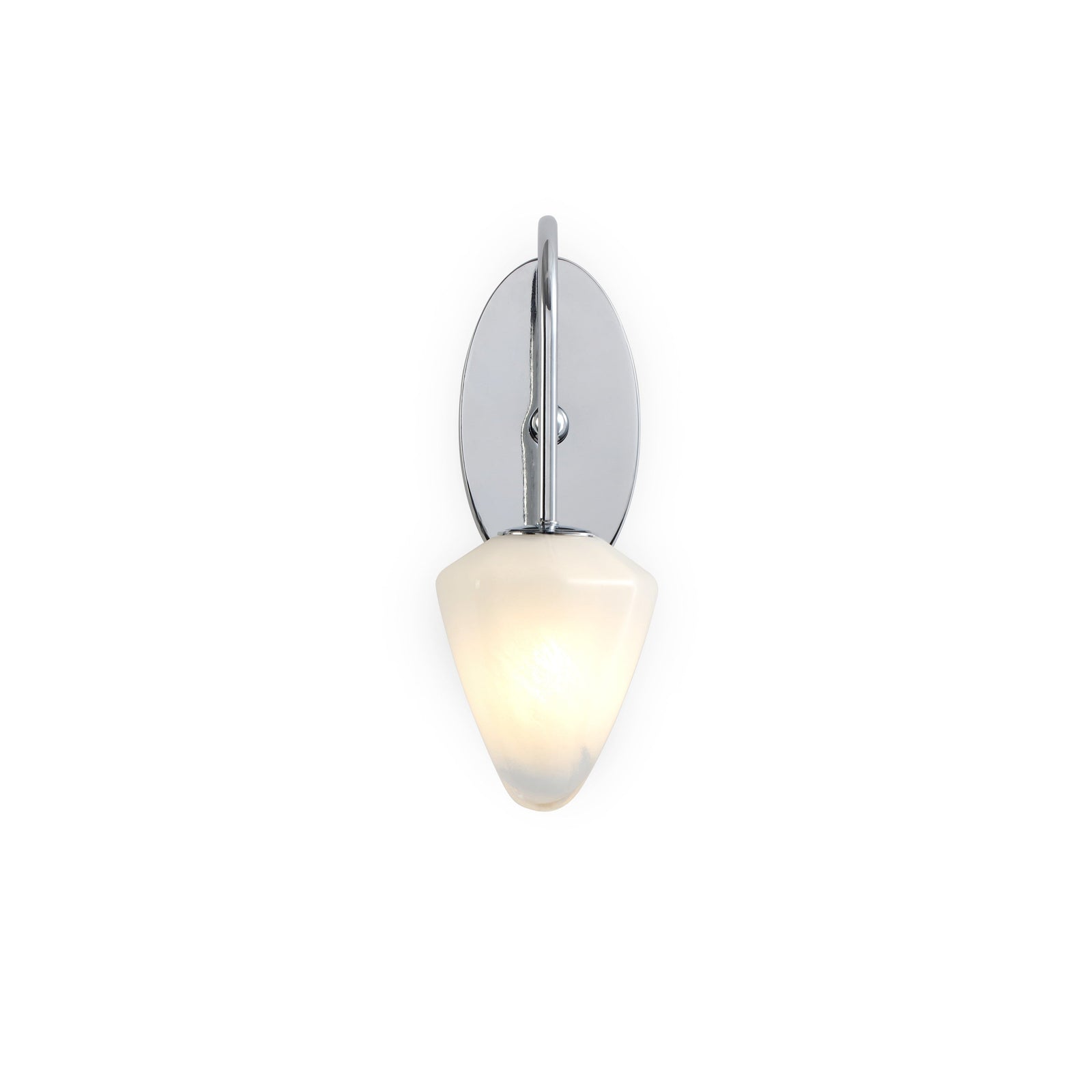 Nimbus 1 Light Wall Sconce — Polished Nickle