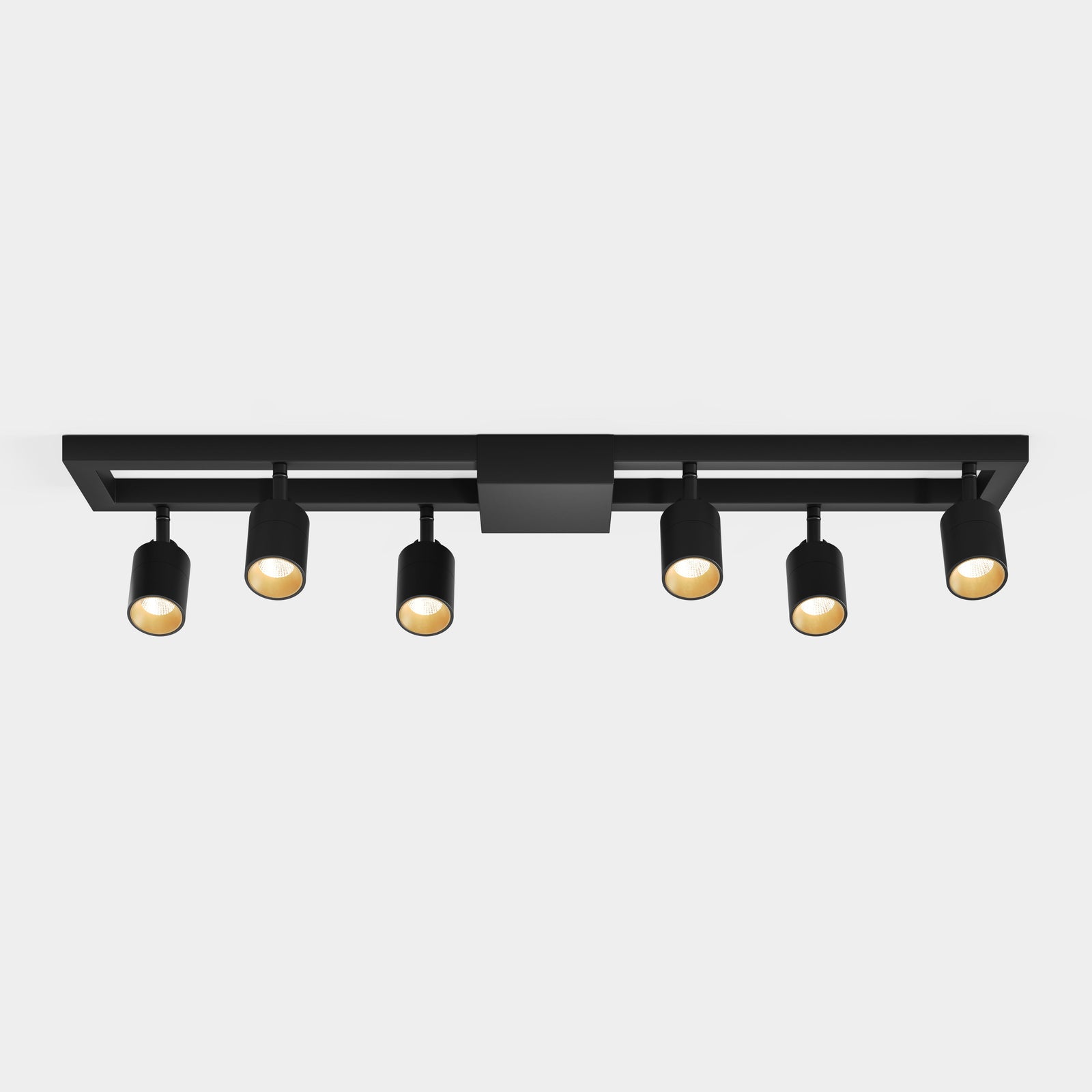 Shura 6 Head Square Track — Black