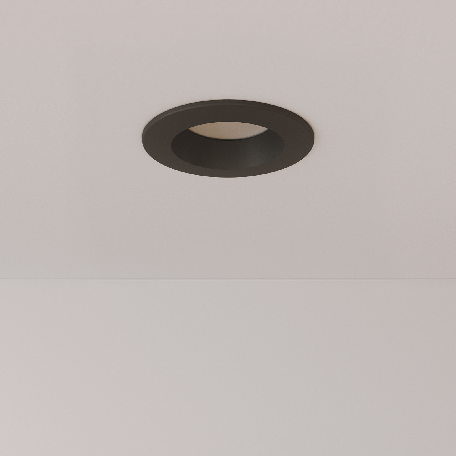 Likora 3" Round Trim Downlight — Black