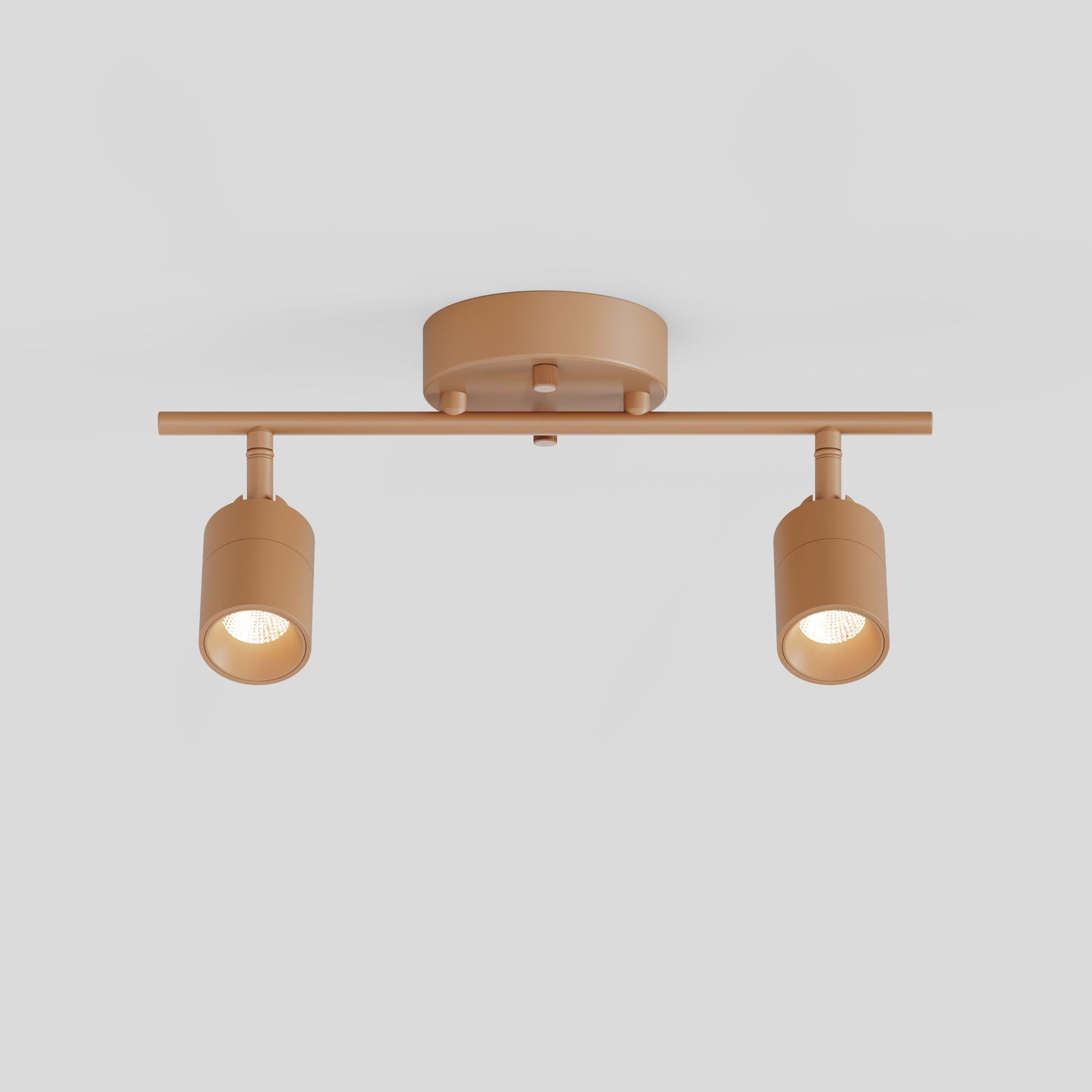 Shura 2 Head Track Light — Warm Brown