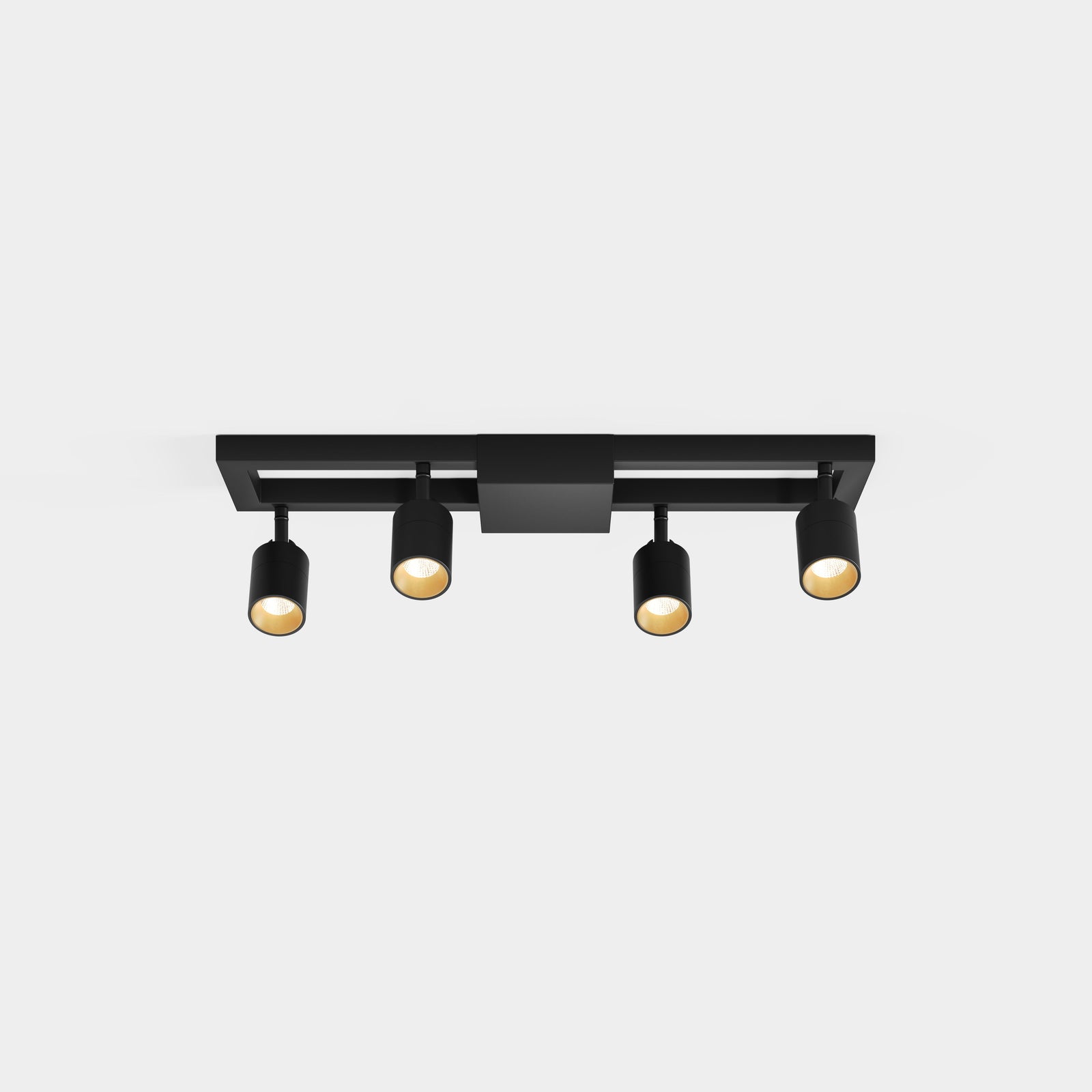 Shura 4 Head Square Track — Black