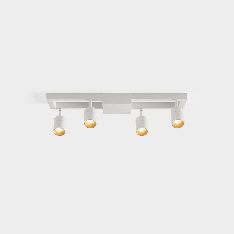 Shura 4 Head Square Track — White