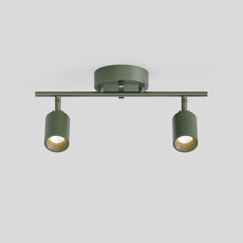Shura 2 Head Track Light — Dark Olive