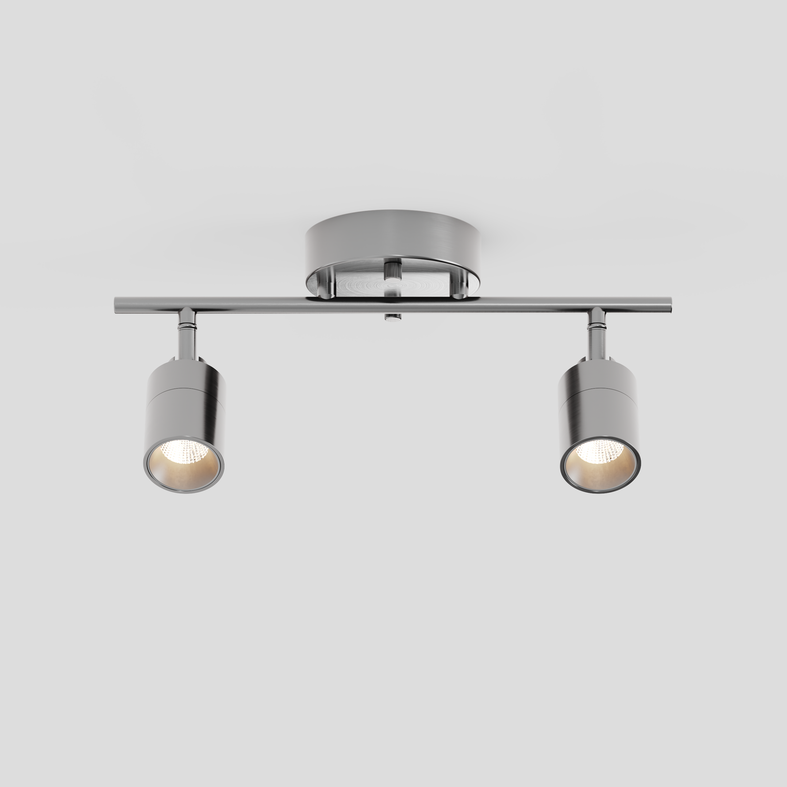 Shura 2 Head Track Light — Brushed Nickel