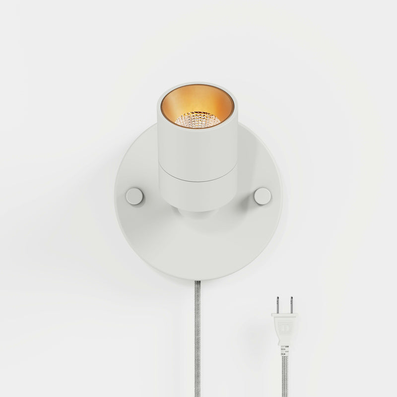 Shura 1 Head Plug-in Spot Light — White