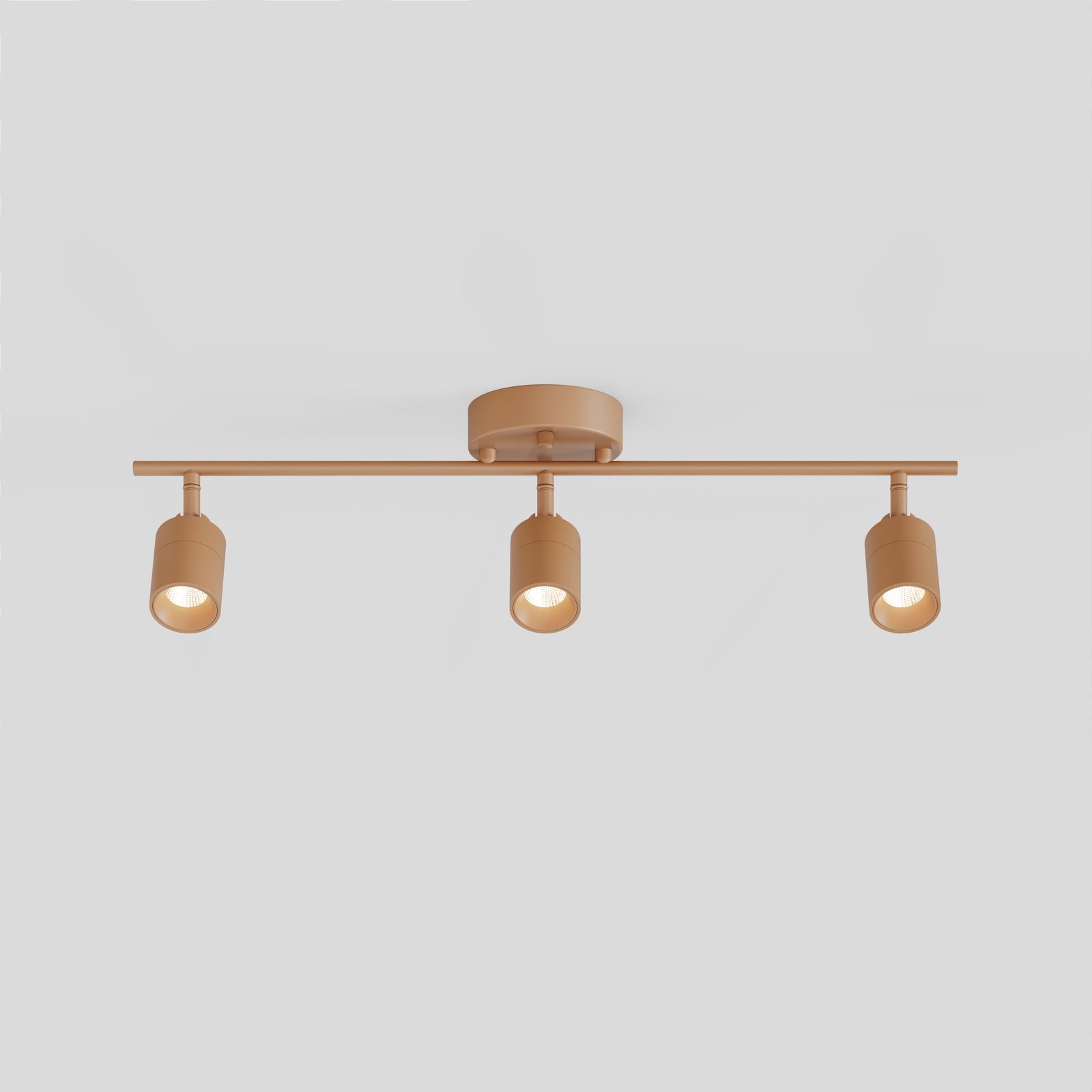 Shura 3 Head Track Light — Warm Brown