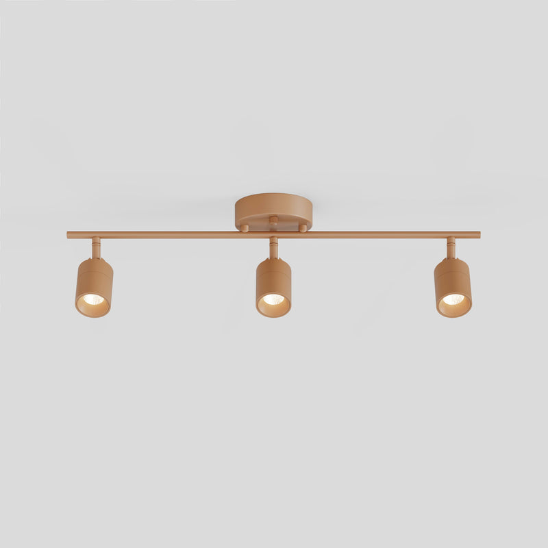 Shura 3 Head Track Light — Warm Brown