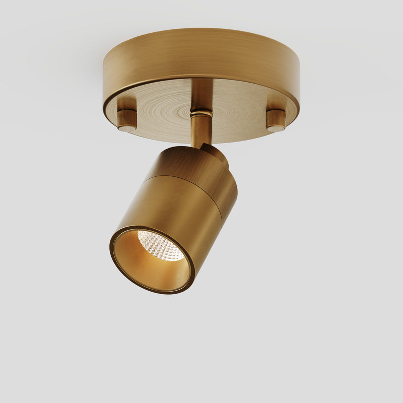 Shura Spot Light — Antique Brass