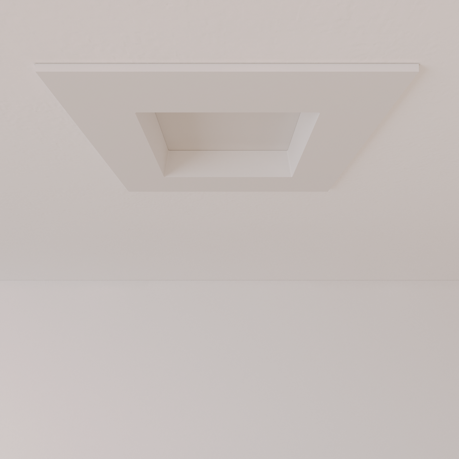 Likora 3" Square Trim Downlight — White