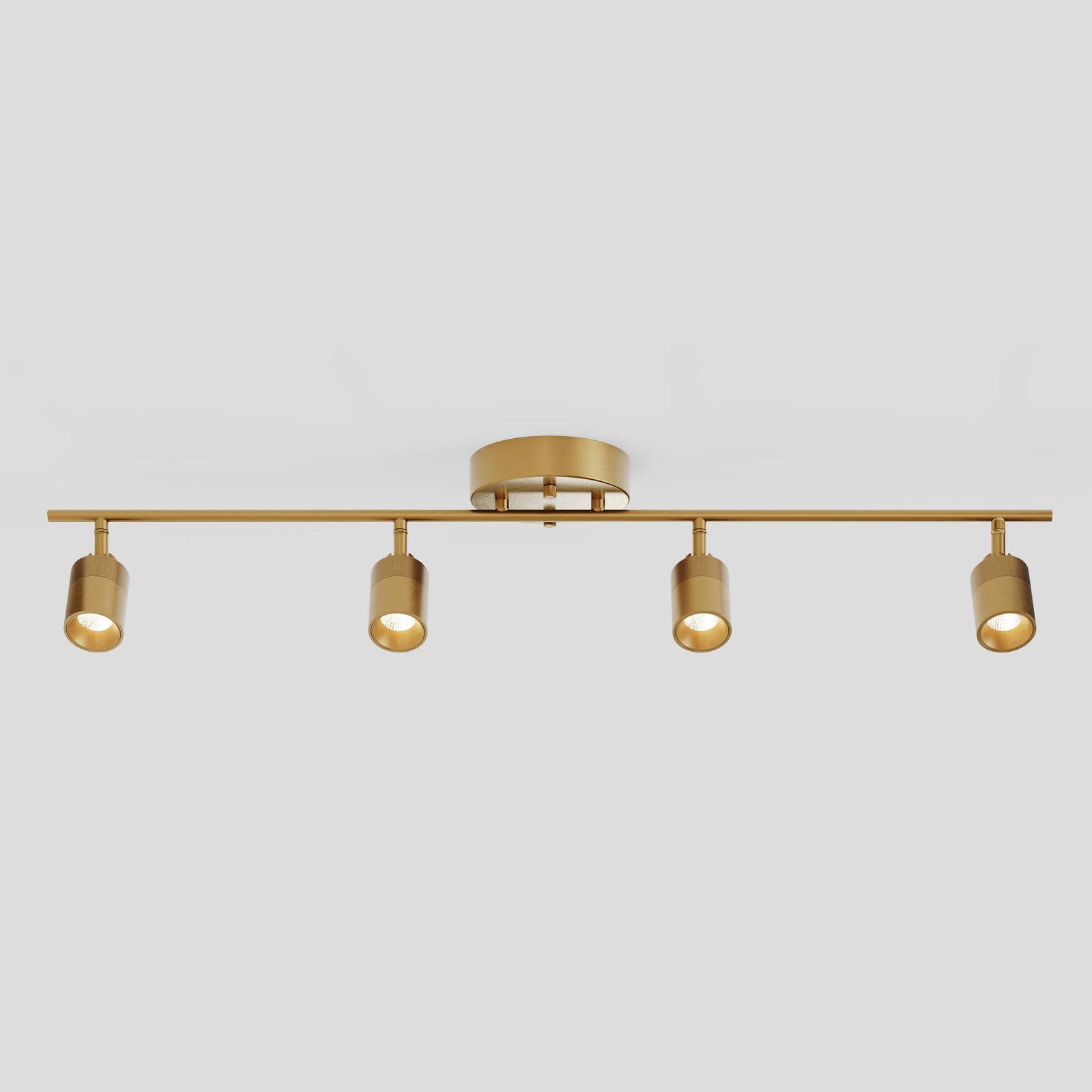 Shura 4 Head Track Light — Antique Brass / 3000K