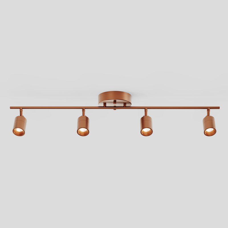Shura 4-Head Track — Brushed Copper